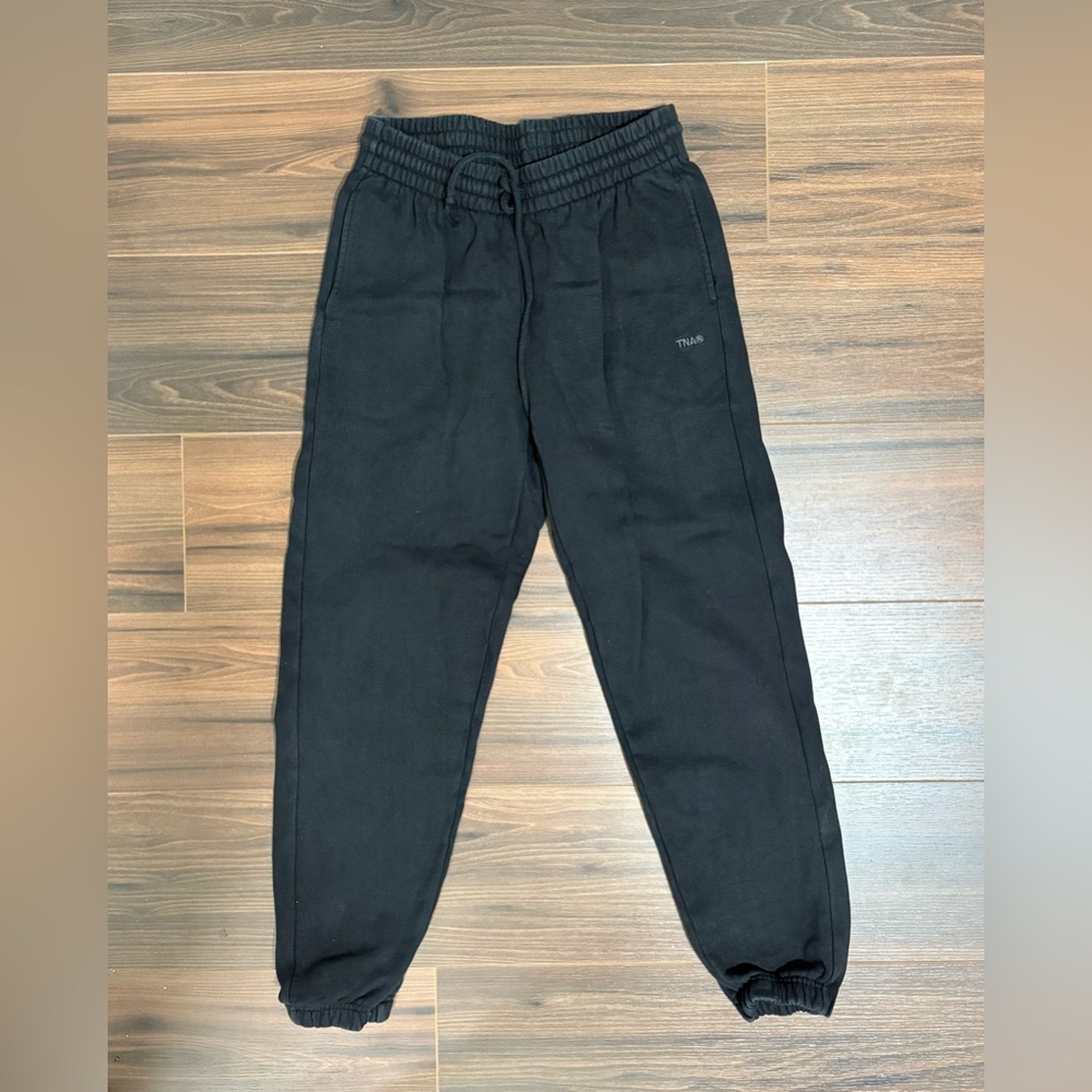 TNA Black Sweatfleece Joggers